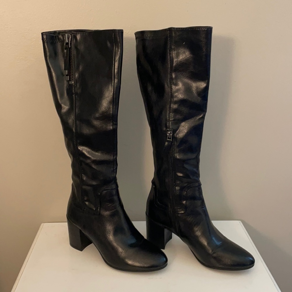 Franco Sarto Black Boots